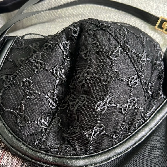 Victoria's Secret Black Strappy Lace Bodysuit - Picture 12 of 14